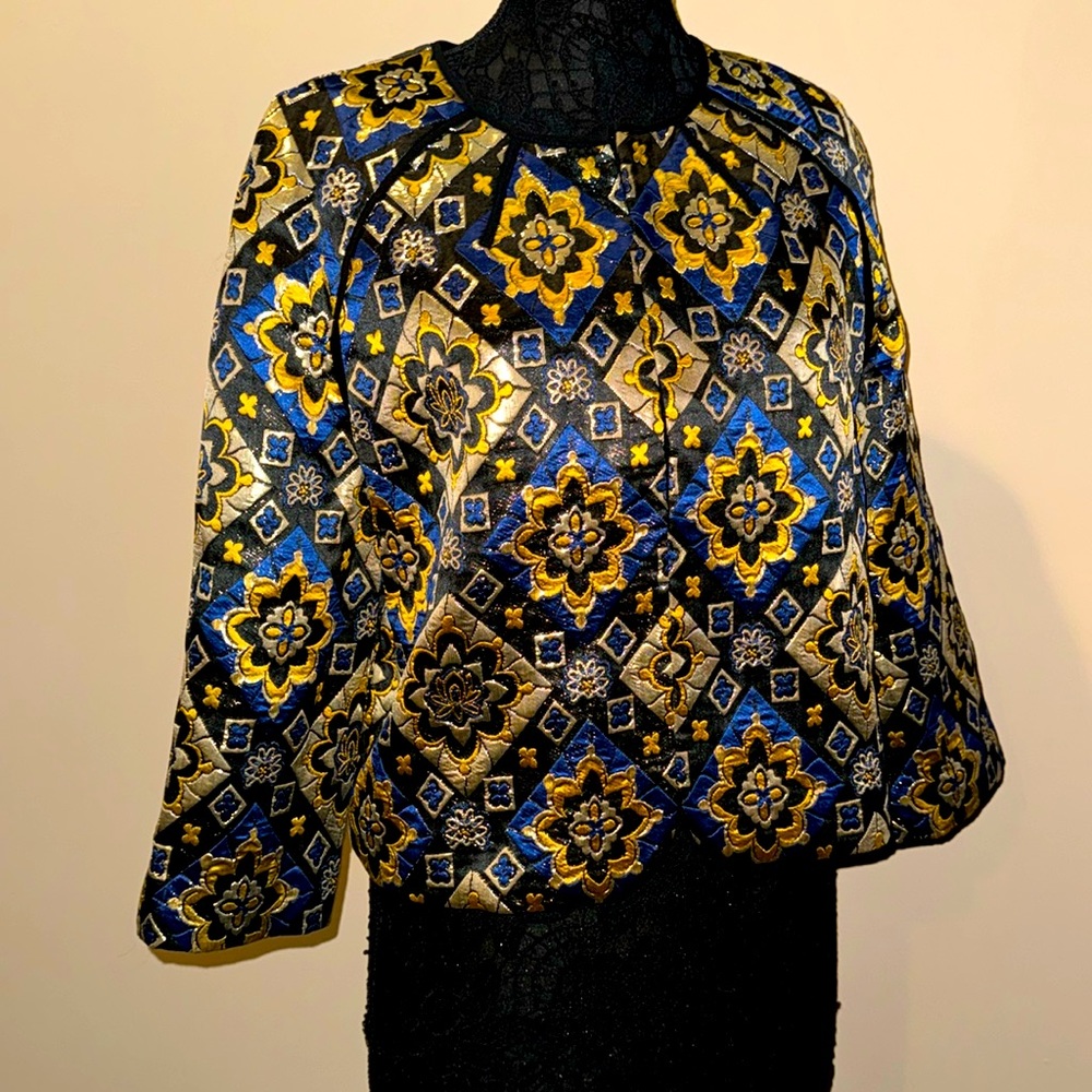 Loft Baroque Jacket (L) and shorts (8). The shorts are never worn